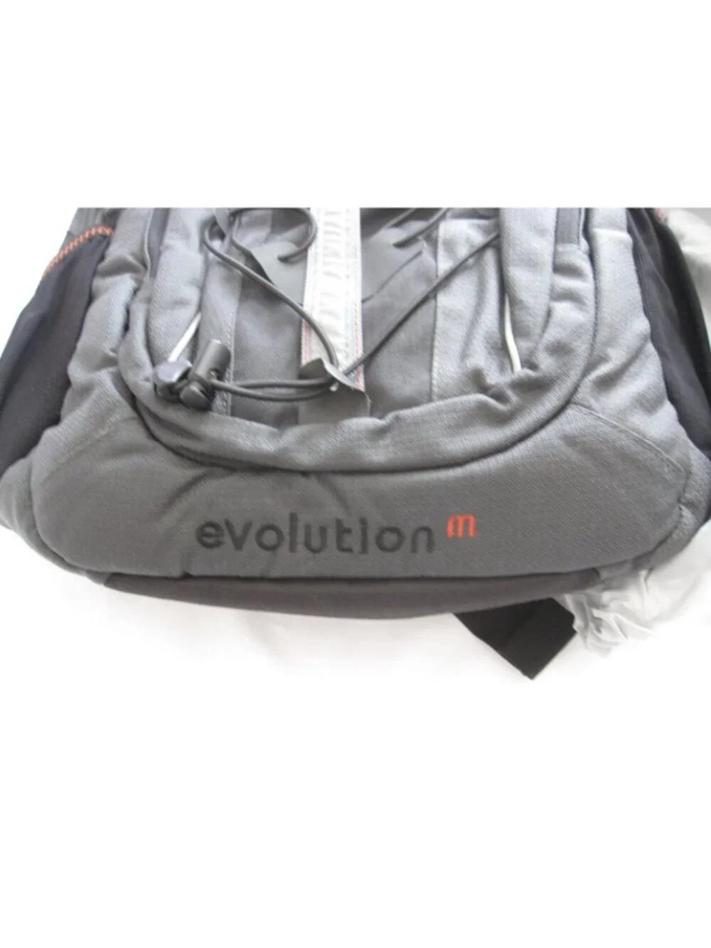 STM Evolution M Laptop Backpack Black Gray Padded Travel Bag with Rain Cover